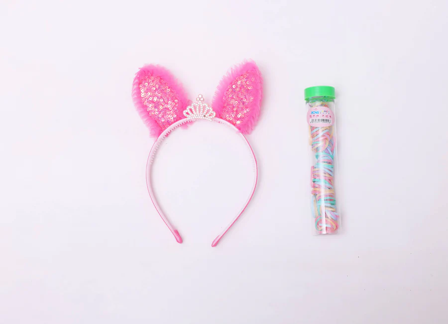 ilearnngrow Princess Hair Accessories Set - Pink