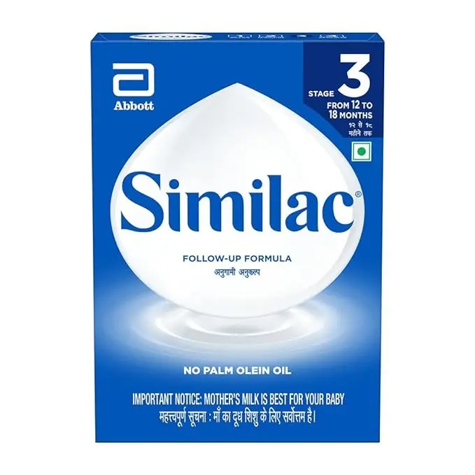 Similac Infant Stage 3 Follow-Up Formula Powder 12 To 18 Months, 400G Box, No Palm Olein Oil, Immune System And Bone Development