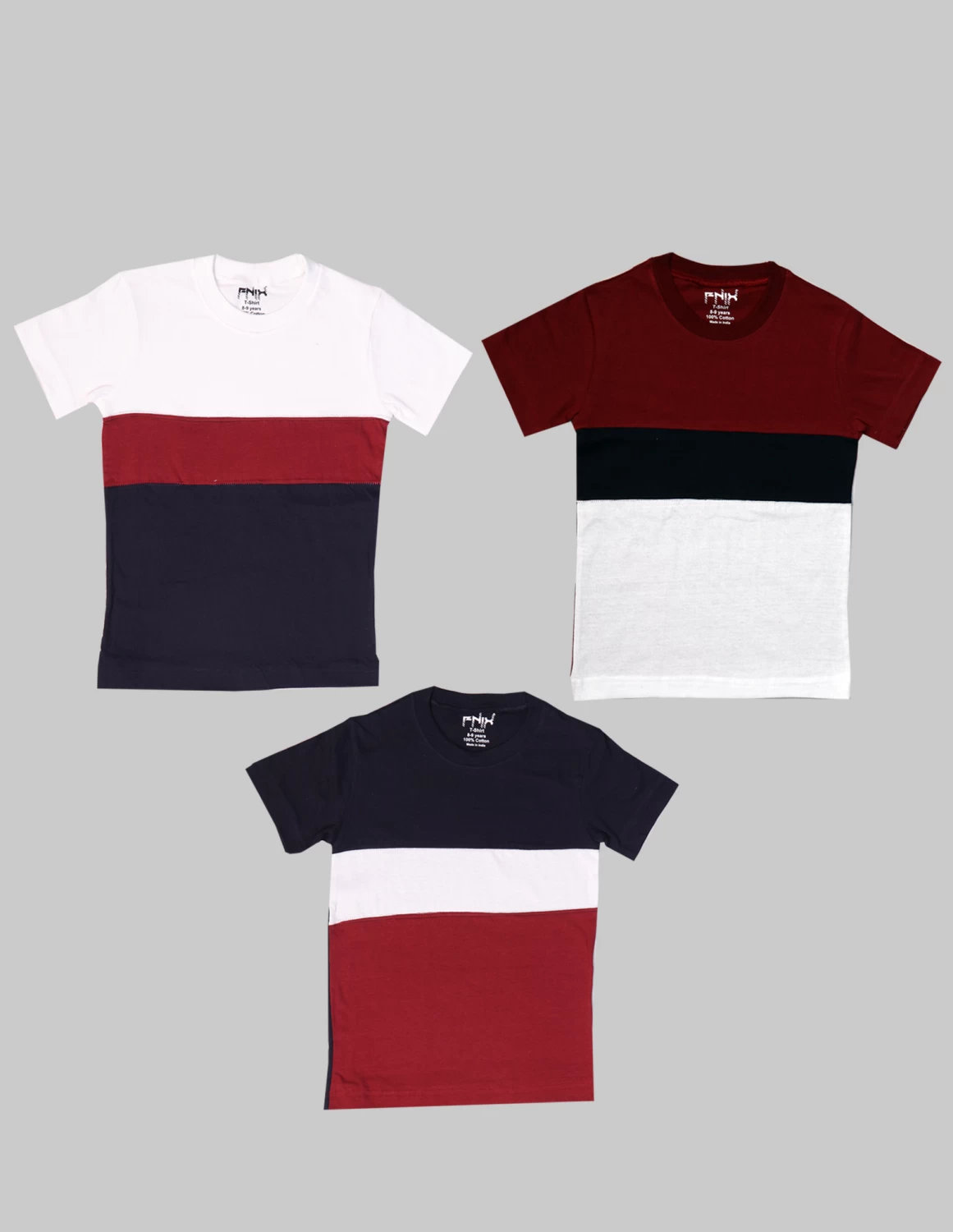 FNIX boys t shirt combo - Pack of 3