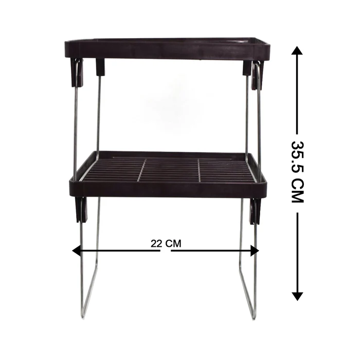 2 Layer Kitchen Rack For Holding And Placing Types Of Things