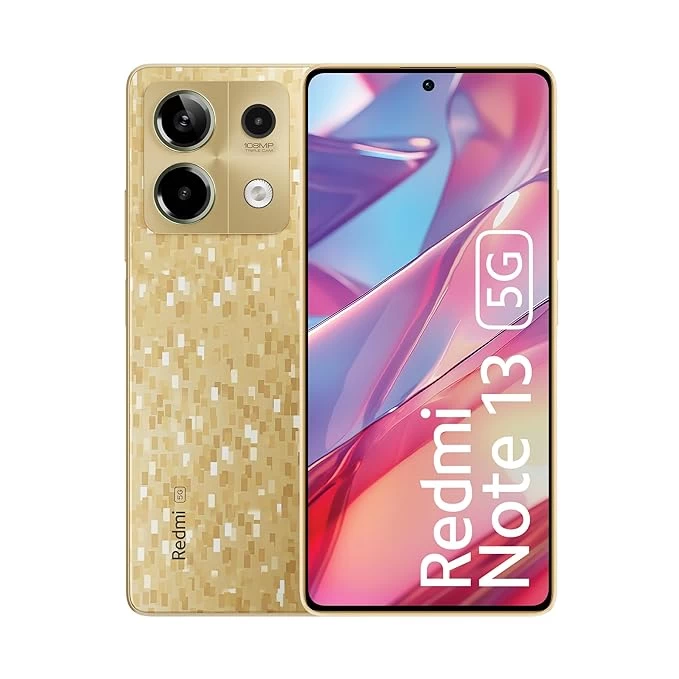 Redmi Note 13 5g Mobile 6 GB + 128 GB Prism Gold