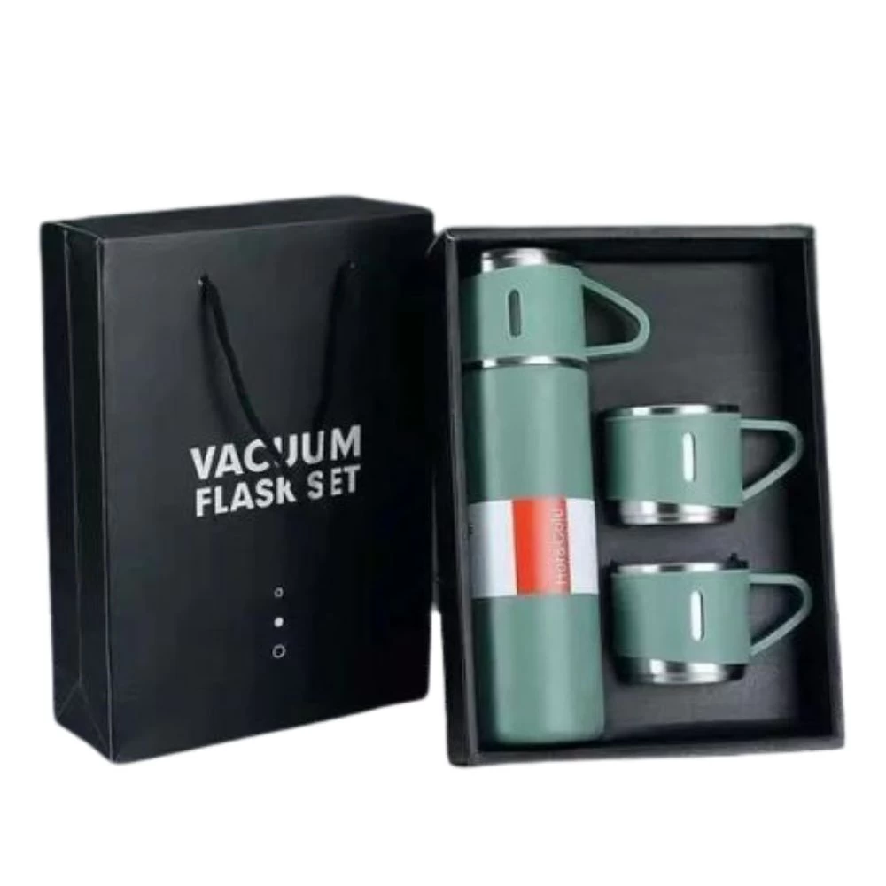 Gracecart- Vacuum Flask Set With 2 cups