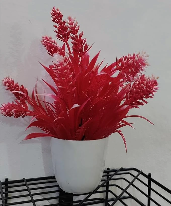 Arembi plastic Flowers Vase with Plastic punch of Punch