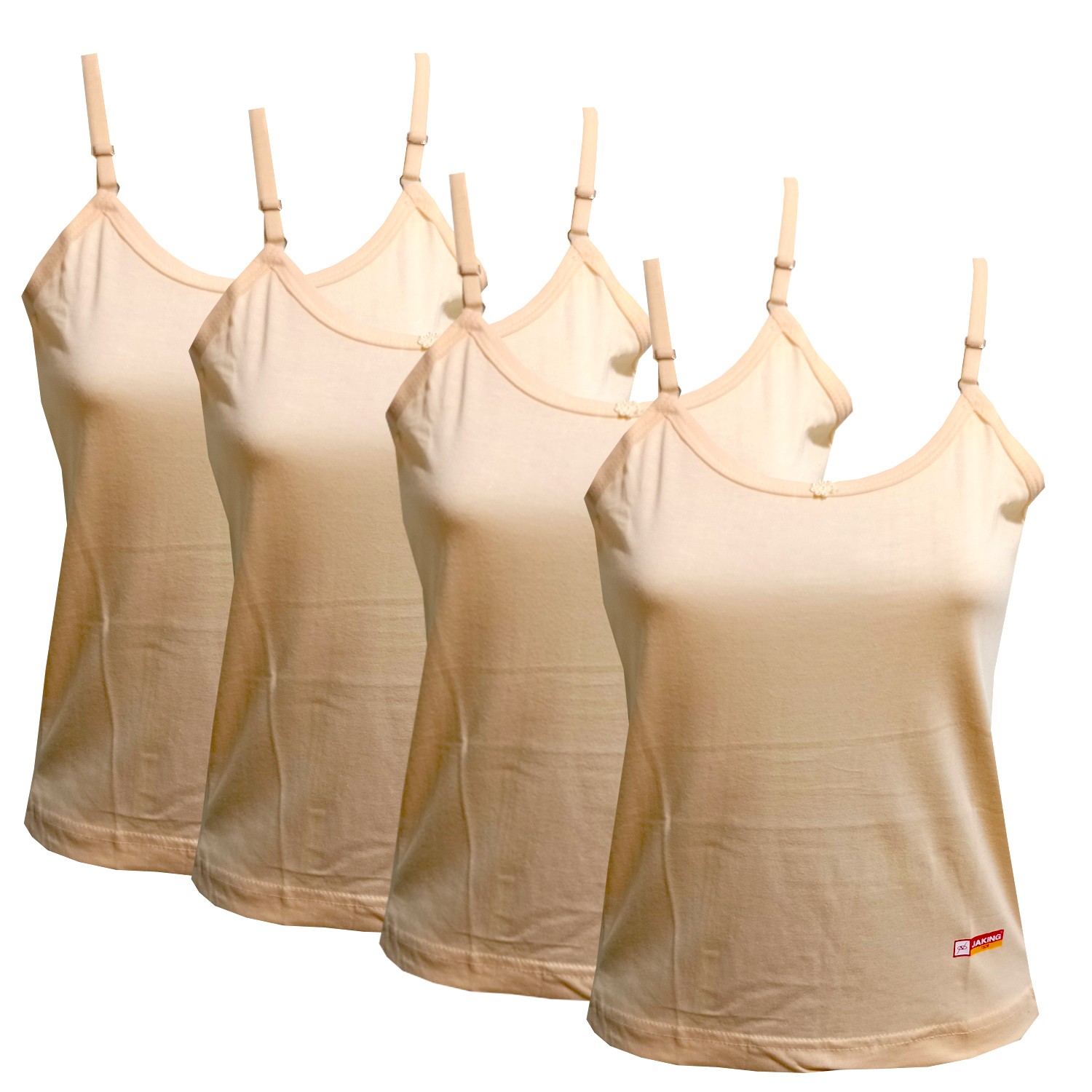 Slips For Women Premium Quality Camisole Petticote Regular Fit(Pack Of 4)