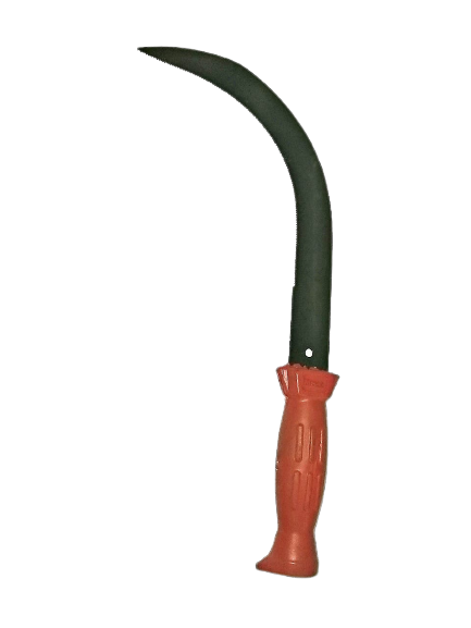 The Iron Pruning Curved Saw/Arrival/Arappu Kathi/varapu kathi - Traditional Handsaw for Grass and wood, Tree Cutting, Gardening and Agriculture Purpose. 12 in Light Weight with Plastic Handle ( Blade)