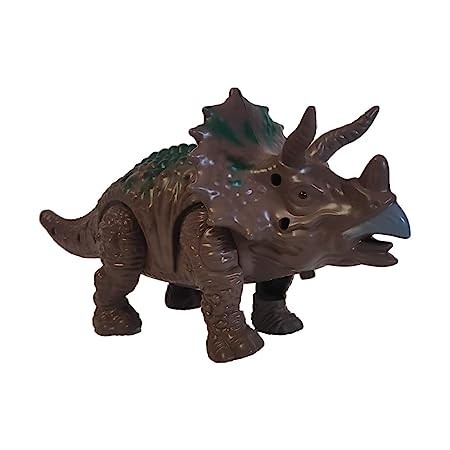 Nathan’s Global Musical Walking/Moving Dinosaur Toy/Flashing Lights/Realistic Dinosaur Sounds/Children's Kids Toy | Battery Operated , Musical Toys for Boys & Girls & Kids