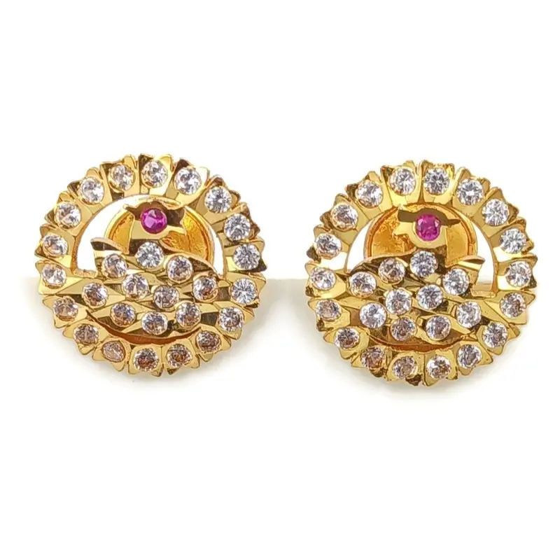 Impon earring for women (five metal ) stud