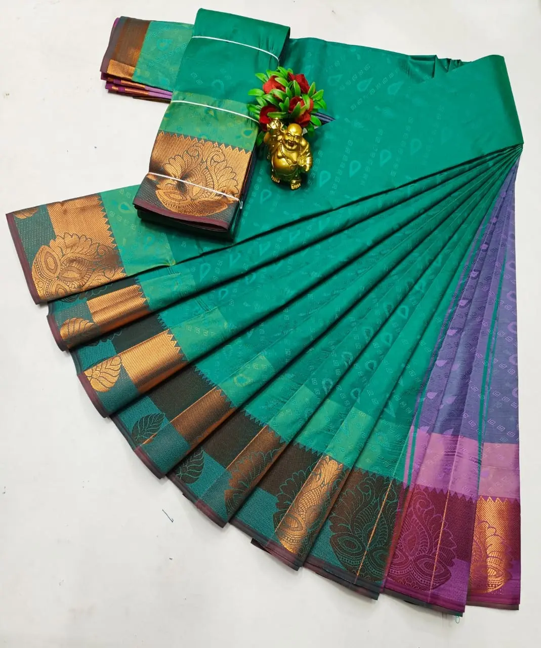 3D Embossed Saree