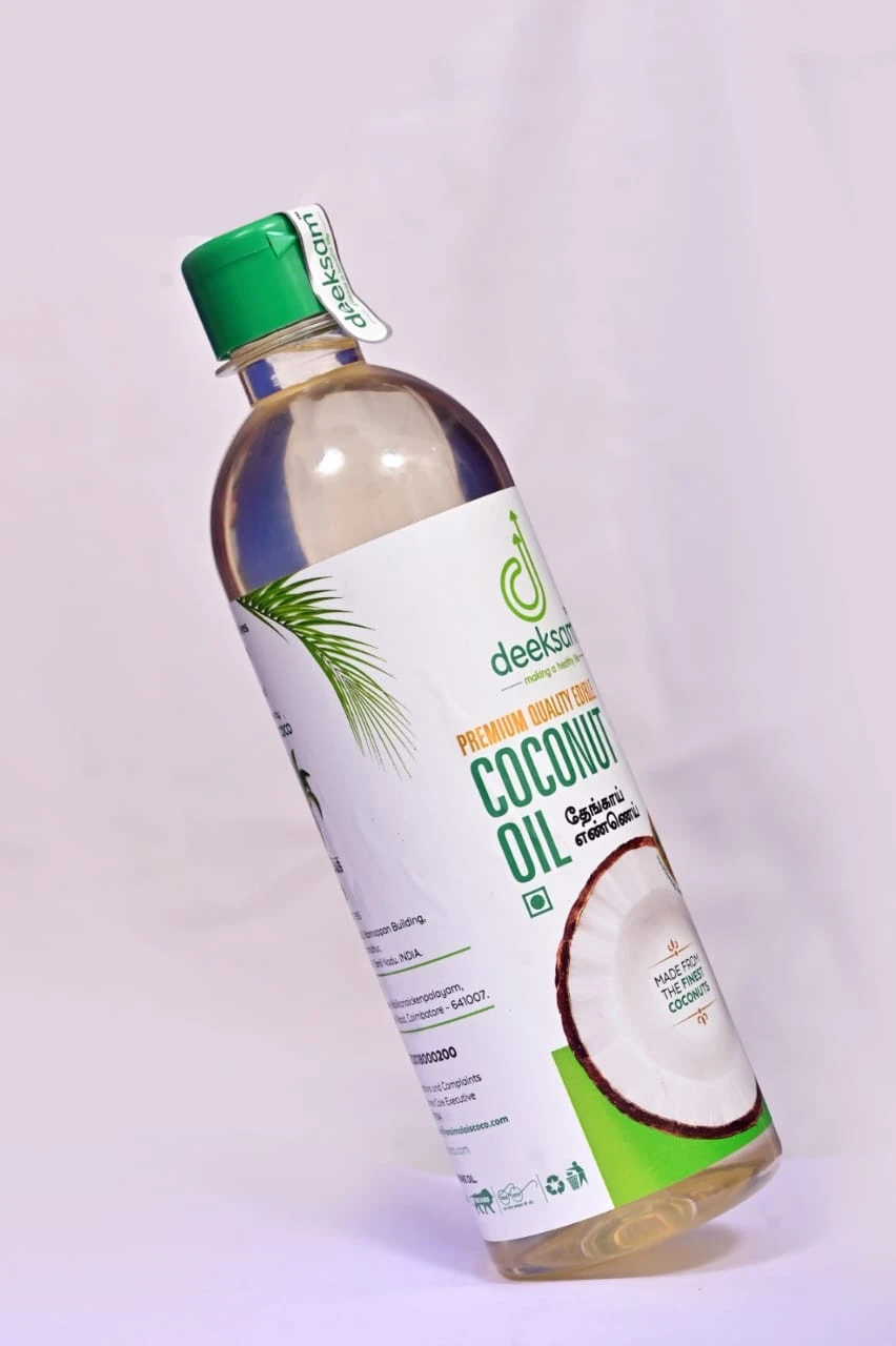 DEEKSAM WOOD PRESSED COCONUT OIL 500ML