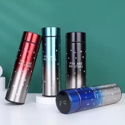 500 ml Stainless Steel Thermos Star Led Temperature Display Insulated Water Bottle Smart Vacuum hot and Cold Water, Tea, Coffee & Milk Flask