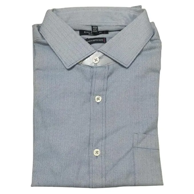 MK Fashion Men's Full Sleeves Light Blue Colour Shirt