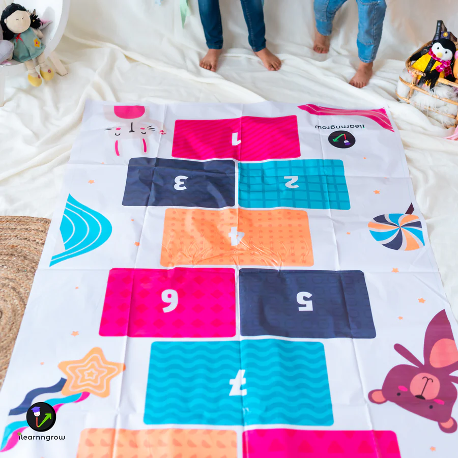 ilearnngrow Hop Scotch Play Mat