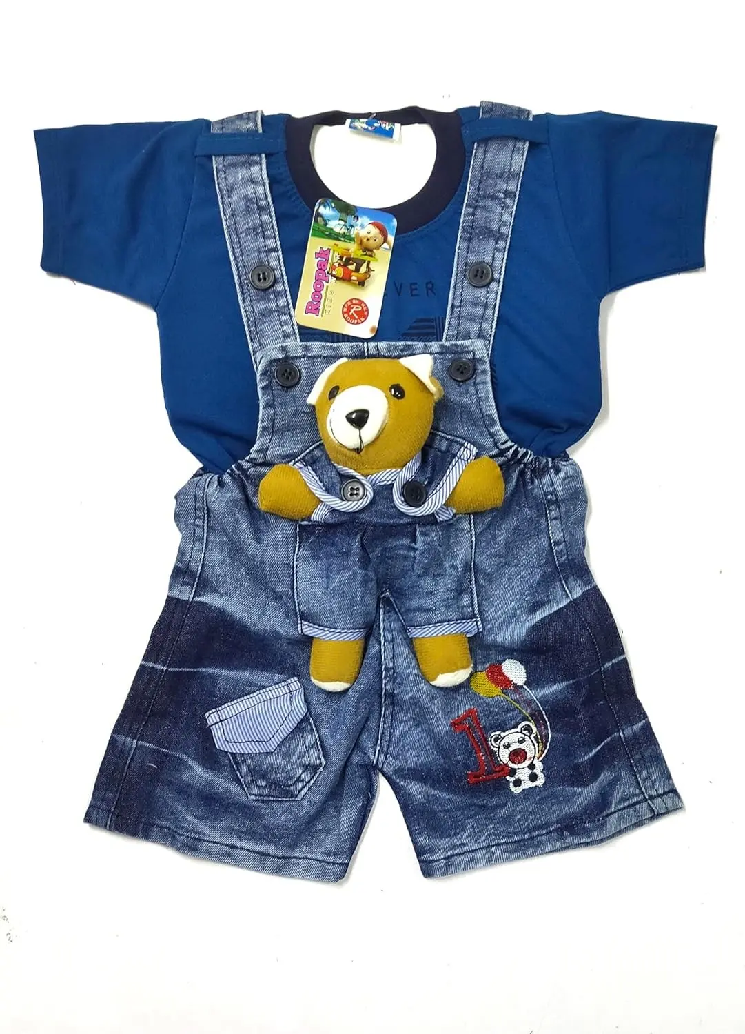 Famuzz baby dungaree set