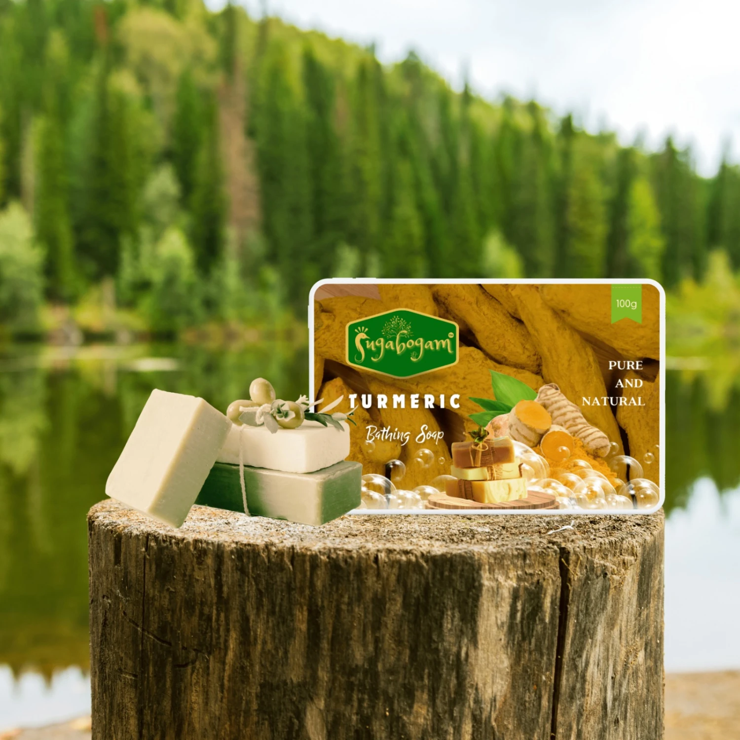 Turmeric Soap  - 100g - Pack of 4