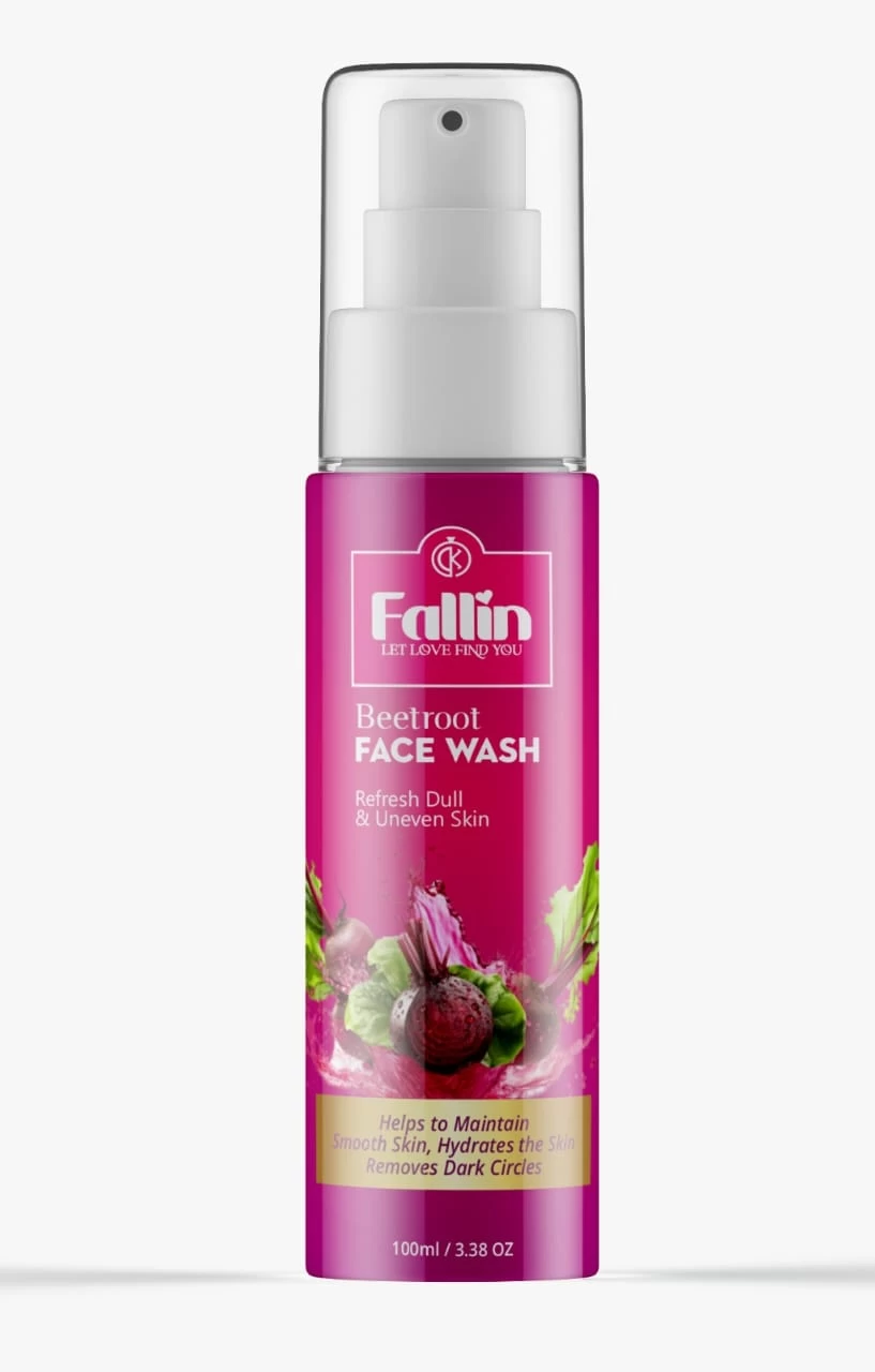 FALLIN-Beetroot Face Wash For Brighter skin