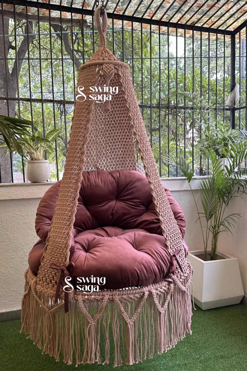 Lush Lux 40 Swing Chair – Stylish & Comfortable Hanging Chair