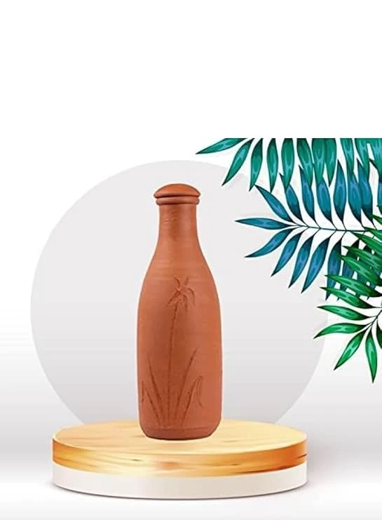 clay water bottle