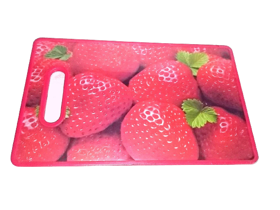 The color kitchen Plastic Chopping Cutting Board Plastic Board for Kitchen Chopping Cutting Board for Fruit , Vegetable ,Bread & Meat Durable Safe & Heavy Duty.(Multi color & design)