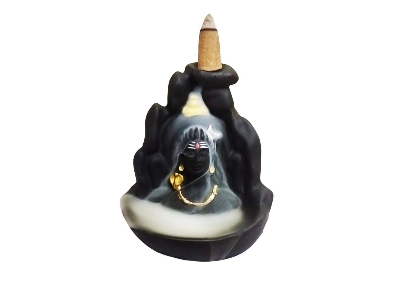 Lord Shiva Adiyogi Shiva Backflow Smoke Fountain