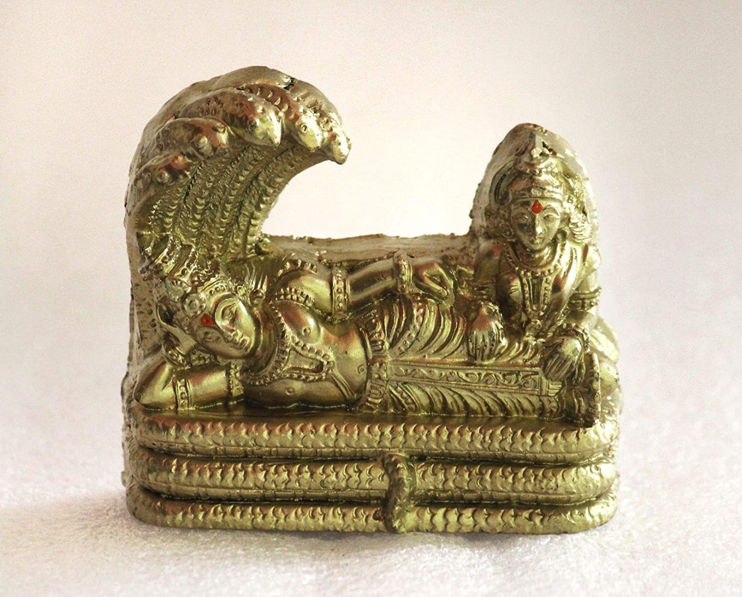 Sri Ranganathar /Lakshmi Narayan / Vishnu/ PERUMAL / Maha Vishnu/ Ananthapadmanabha Idol 7 cm height