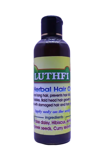 Luthfi  New Revitalize Your Hair with our Herbal Hair Oil - Nourishing and Strengthening Formula for Healthy Hair…