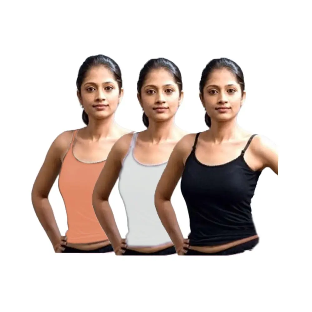 Women's Cotton Adjustable Camisole/Slips