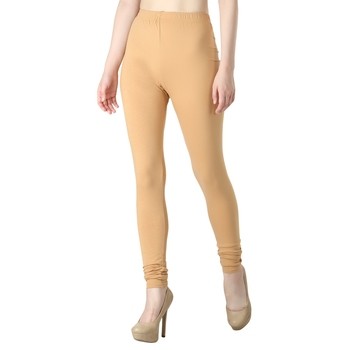 MM Style- Women's 4-Way Stretch Leggings for Every Occasion (Sandy Brown)