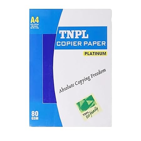 TNPL 80 GSM Copier Paper 500 Sheets - 1 Ream