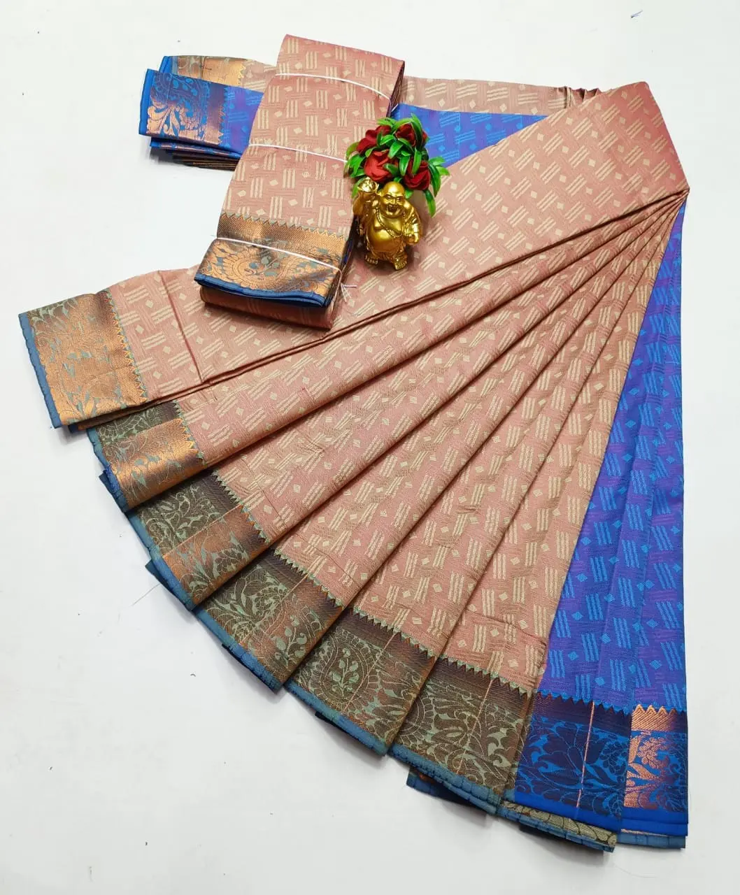 3D Embossed Saree