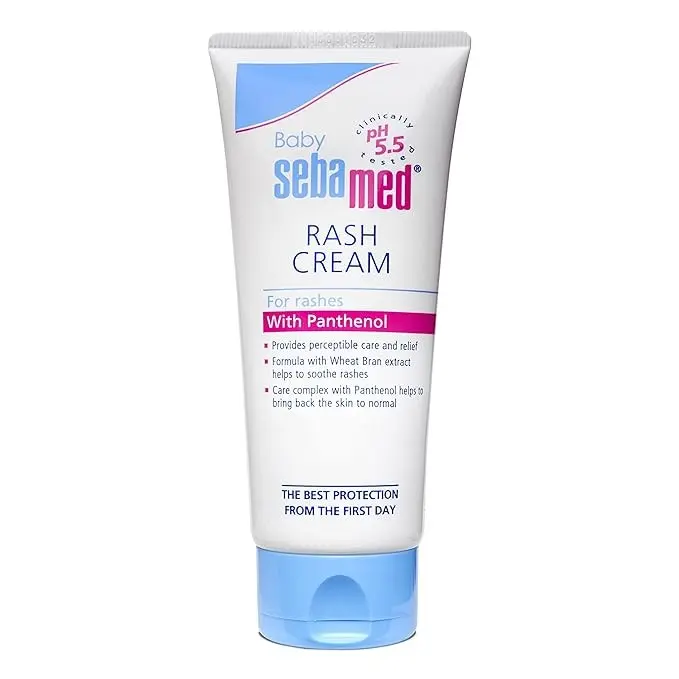 Sebamed Baby Rash Cream 100 ml- pH 5.5 | Ideal for Diaper Rashes | Faster rash healing