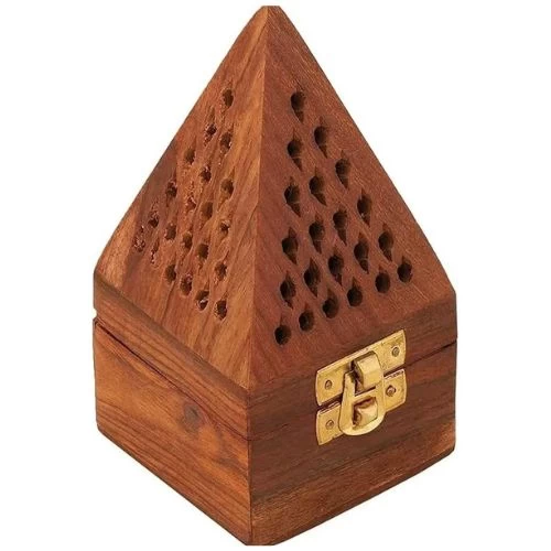 GRACECART-BAKHOOR OR SAMBRANI Wooden Box (Pack of 1)