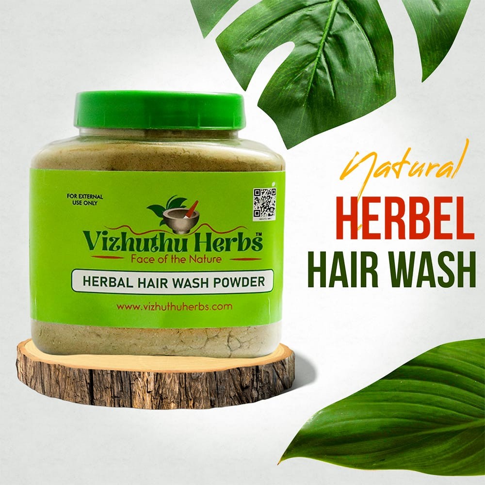 Herbal Hairwash Powder -Nature's Secret for Lustrous Looks