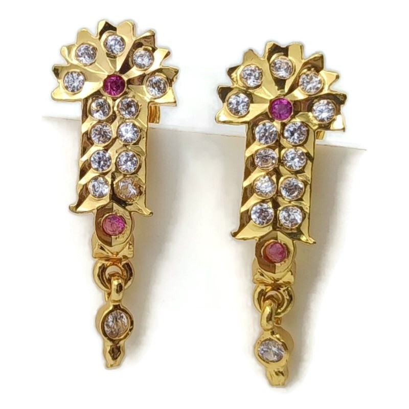 Impon earring for women (five metal ) danglers