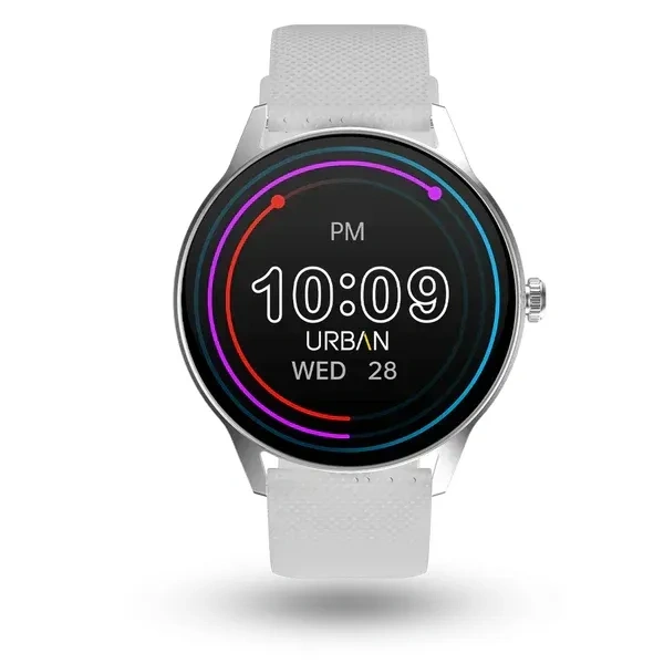 Urban Revolt | 1.4" HD IPS Display | 550 Nits | 122+ Sports Mode Smartwatch (BLACK))