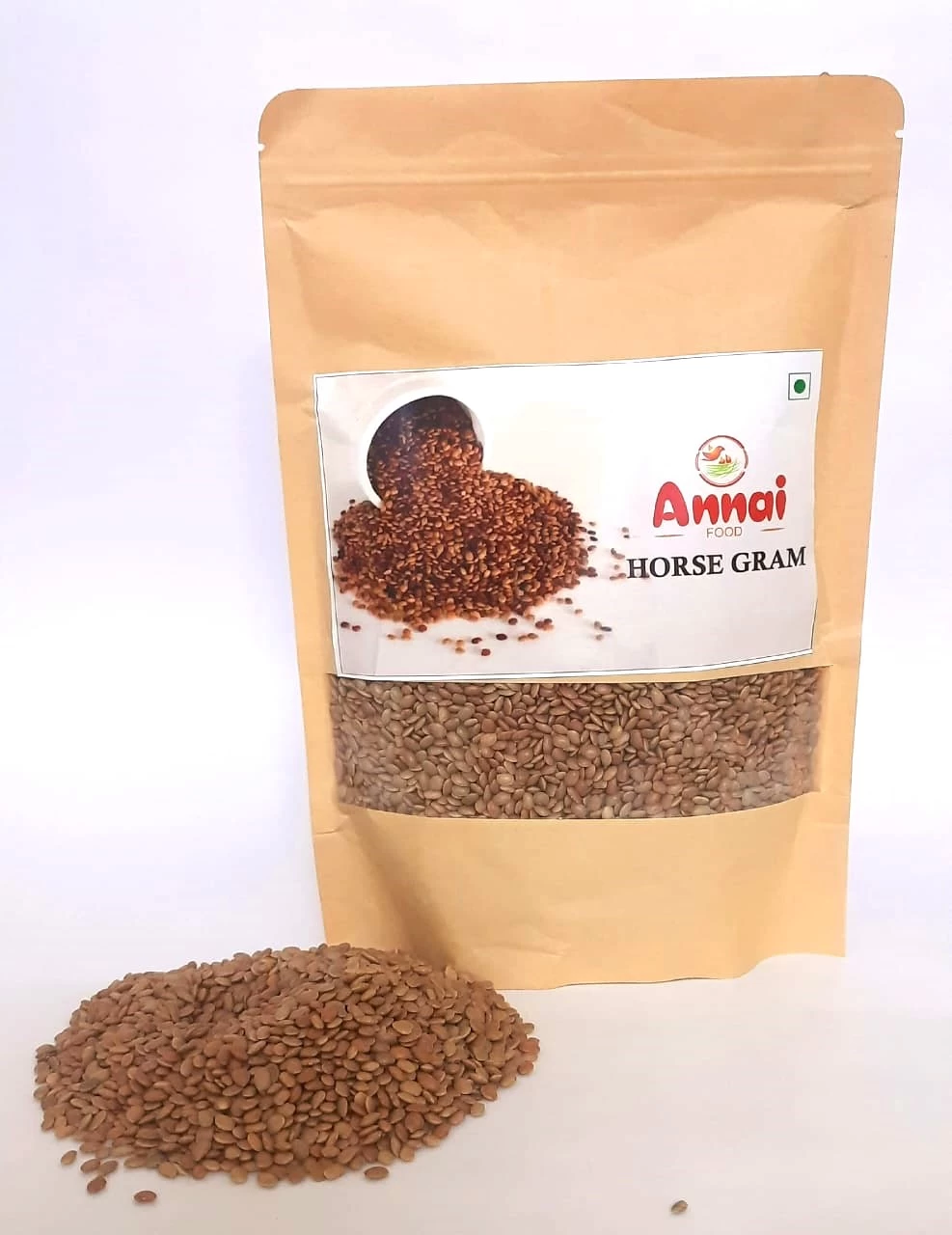 Annai Food Horse Gram Whole 500g - Rich in Protein, Iron, Calcium - Healthy Diet