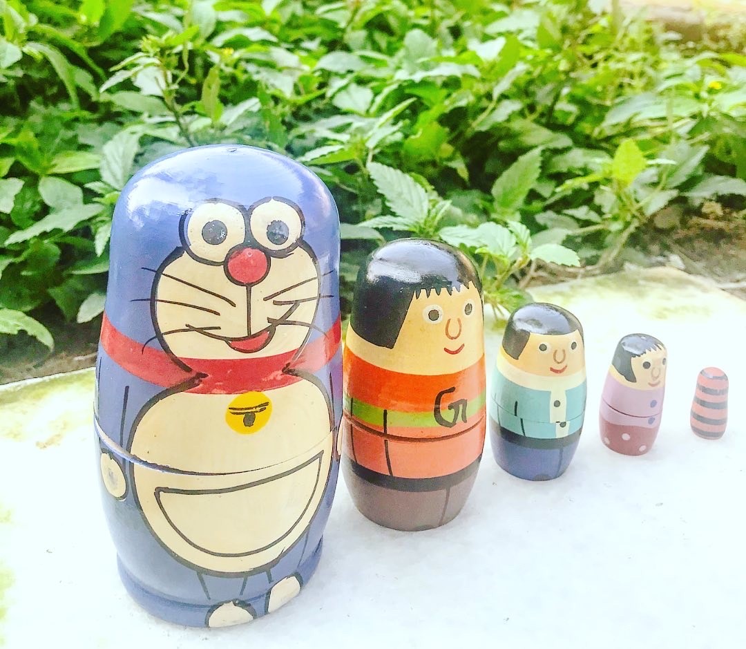 Doraemon deals doll set