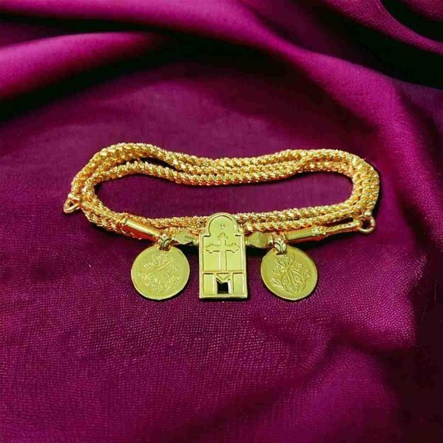 Traditional 30 Inch Long Christian Thali Chain