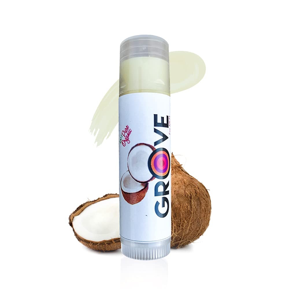 Grove Coconut Lip Balm | Hydrating Lip Butter, Suitable For Men, Women