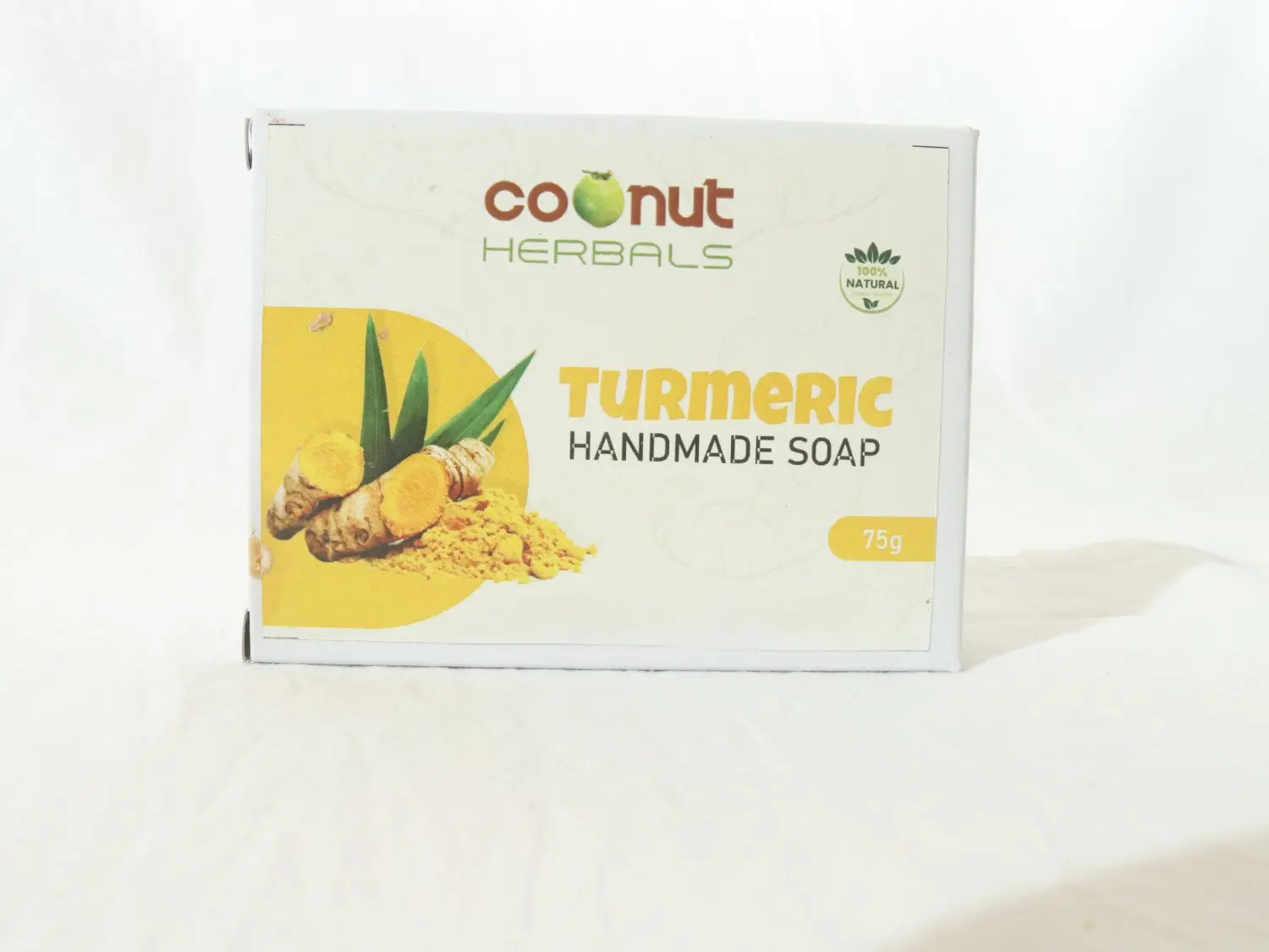 Conut Herbals coconut oil soaps TURMERIC