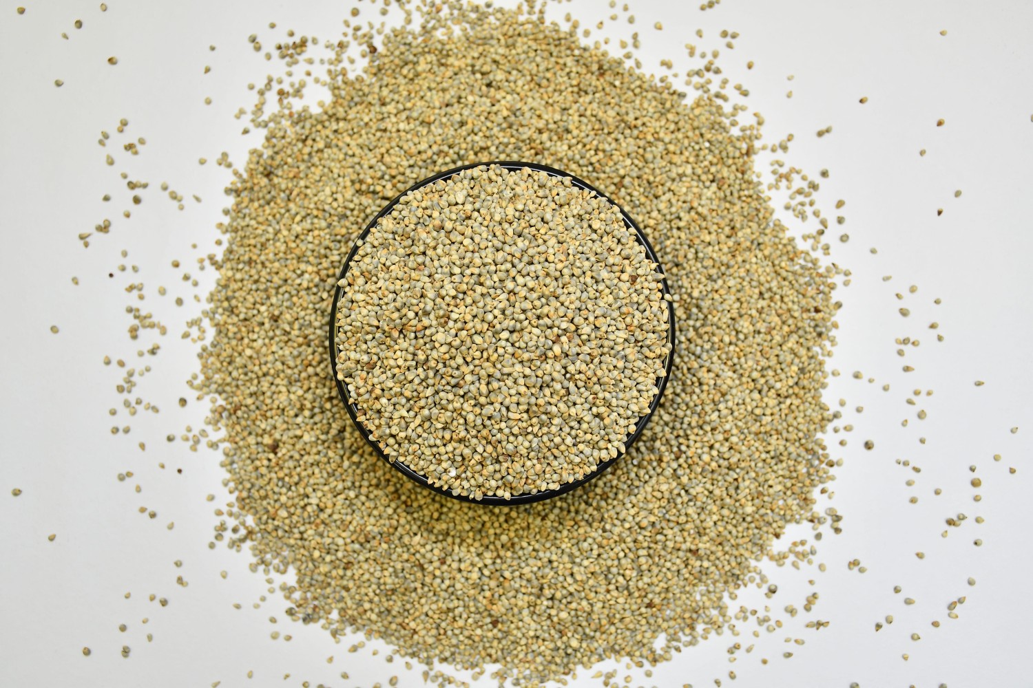 Kushi Traders - Polished Bajra/Pearl Millets/Sajje/Kambu/Pindi/Sajjalu Whole grains 1kg