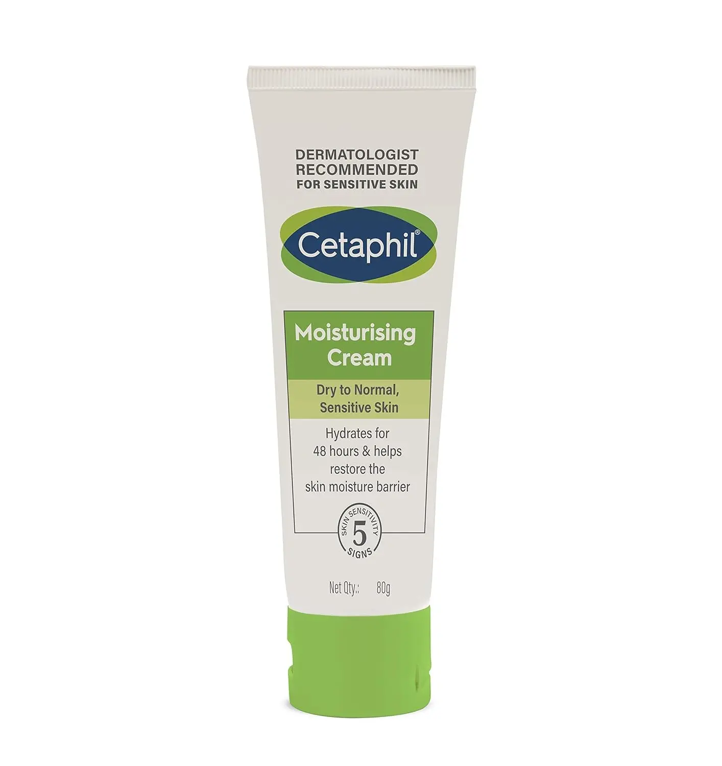 Cetaphil Moisturising Cream for Face & Body , Dry to Normal skin, 80 gm