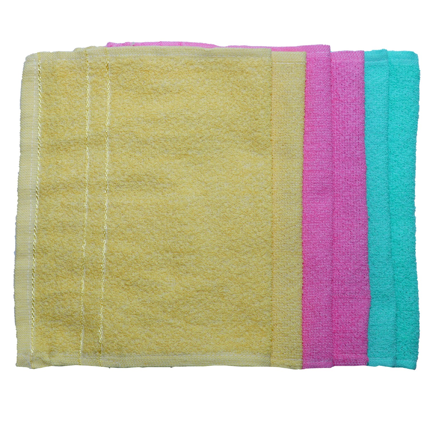 100% Cotton Multi Colour Lunch Towel or Napkin (43cm x 27cm) Pack Of 6