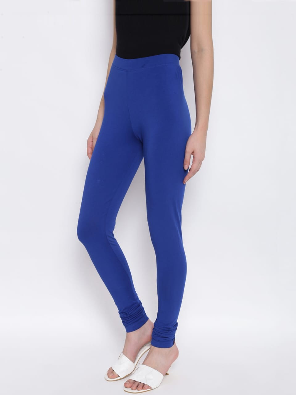 MM Style- Women's 4-Way Stretch Leggings for Every Occasion (Blue)