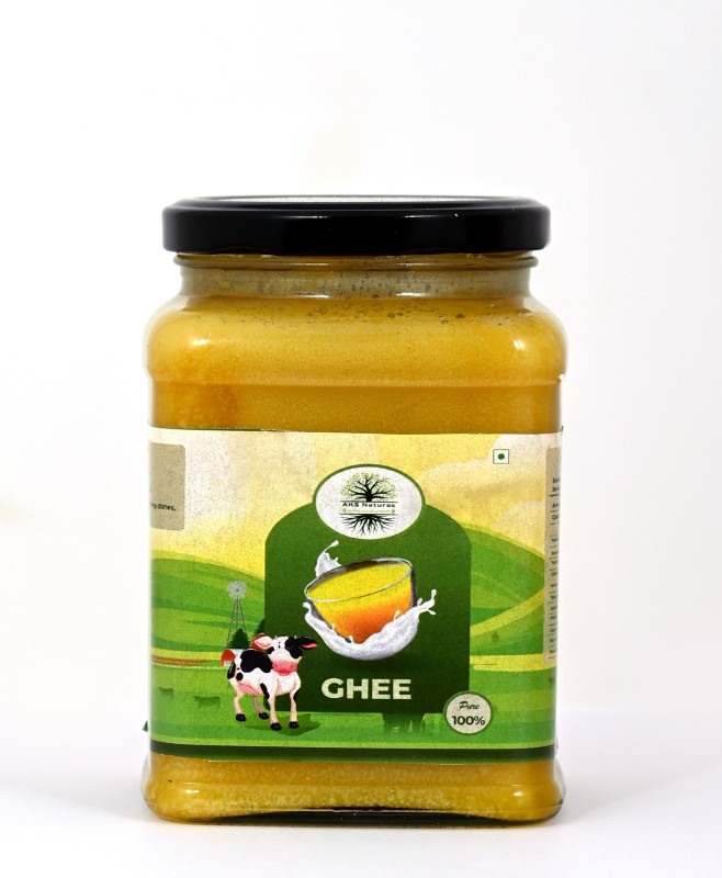 Pure Cow Ghee 100ml -AKS Natures It Reduces Laziness and Obesity