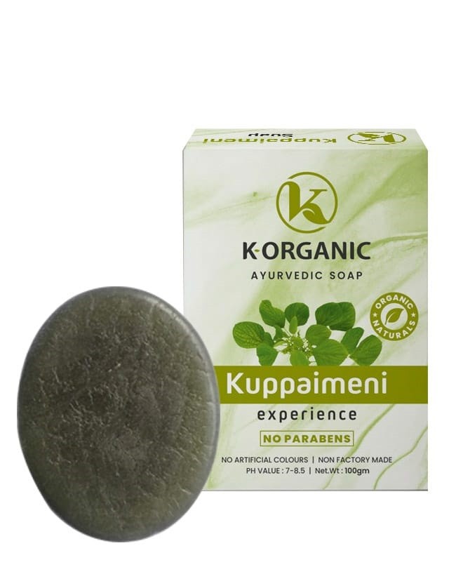 Kuppaimeni Soap - For Pimples and Dark Spots (100Gms)- Pack of 3