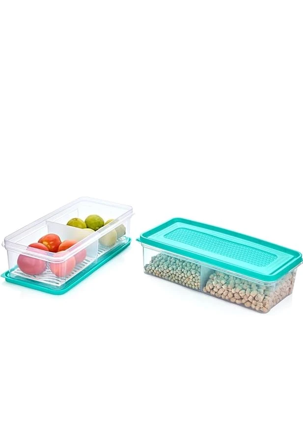 Fridge Storage Container Food Grade Plastic Organizer case Freezer container Boxes for Fish meat vegetabes Brand: Generic