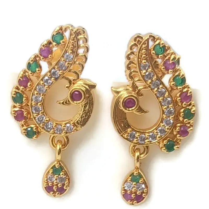 AD stone earring