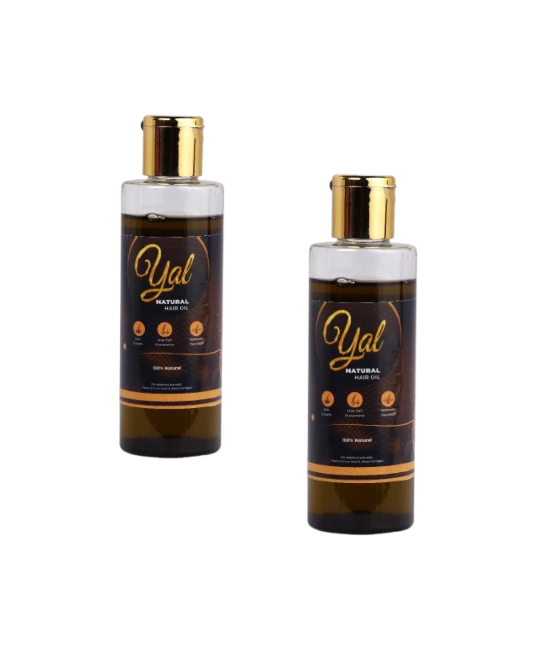 Yal Natural Hair Oil | Nourishing & Hydrating Hair Care – Pack of 2