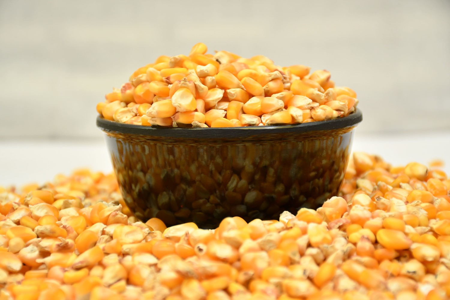 Kushi Traders - Popcorn Kernels, Maize Seeds, Sabut Makki, Makai, Makkacholam, Corn Seeds Large Size - 750 Grams