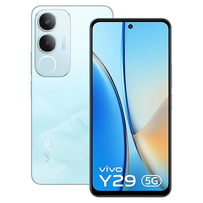 Vivo Y29 5G Glacier Blue - 8GB RAM, 256GB Storage, 5G Smartphone